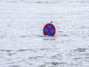 Photo of Flooding - submerged sign