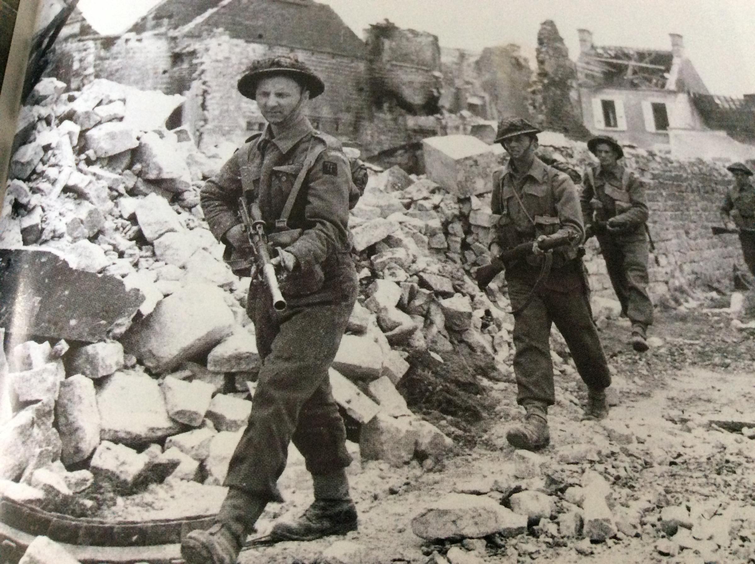 British Soldiers In Normandy
