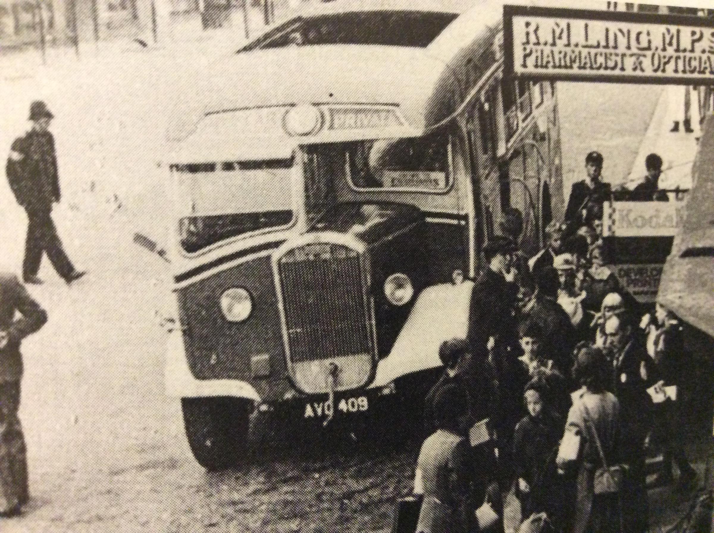 Evacuees At King's Lynn