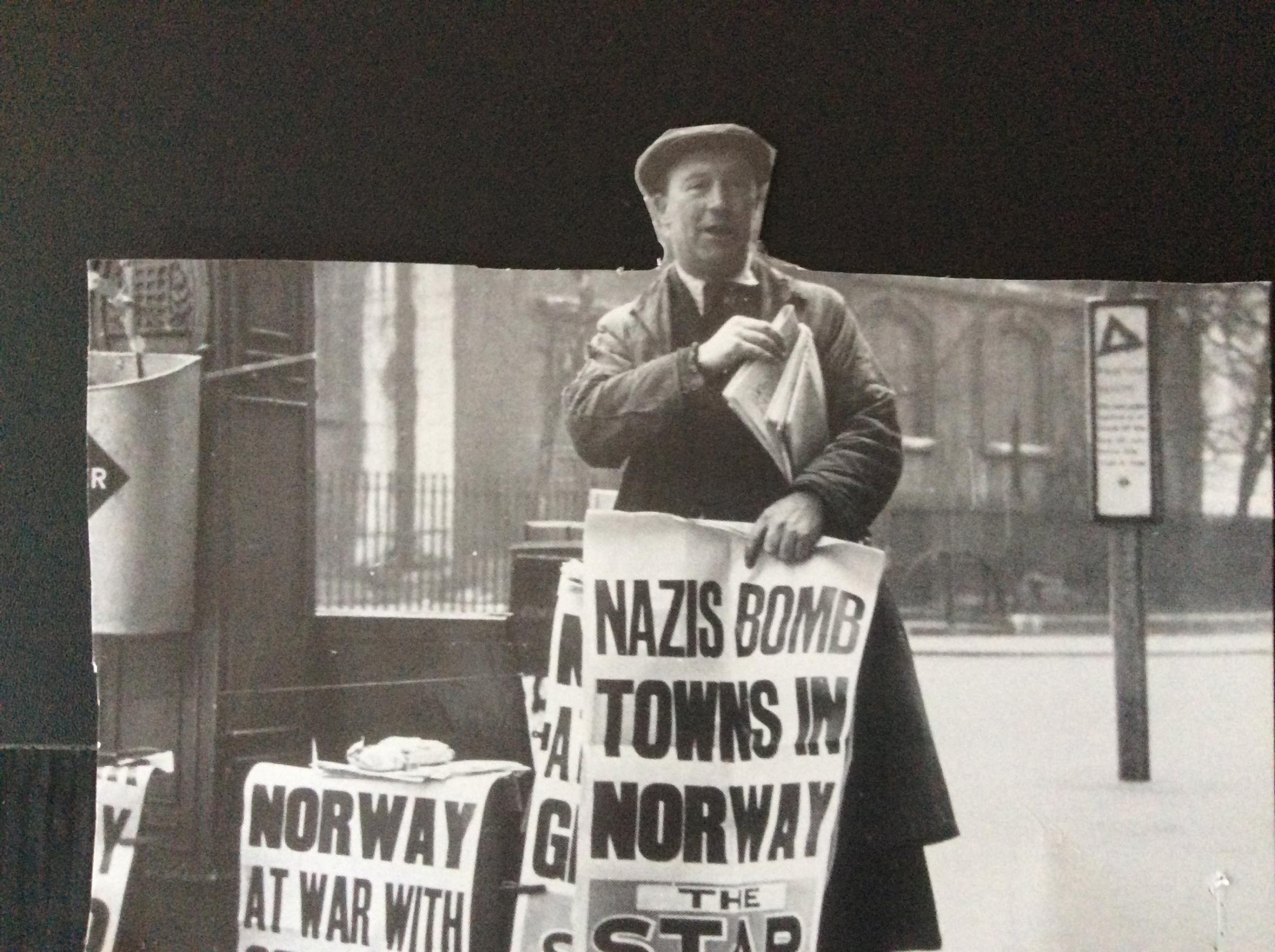 Newspaper Seller