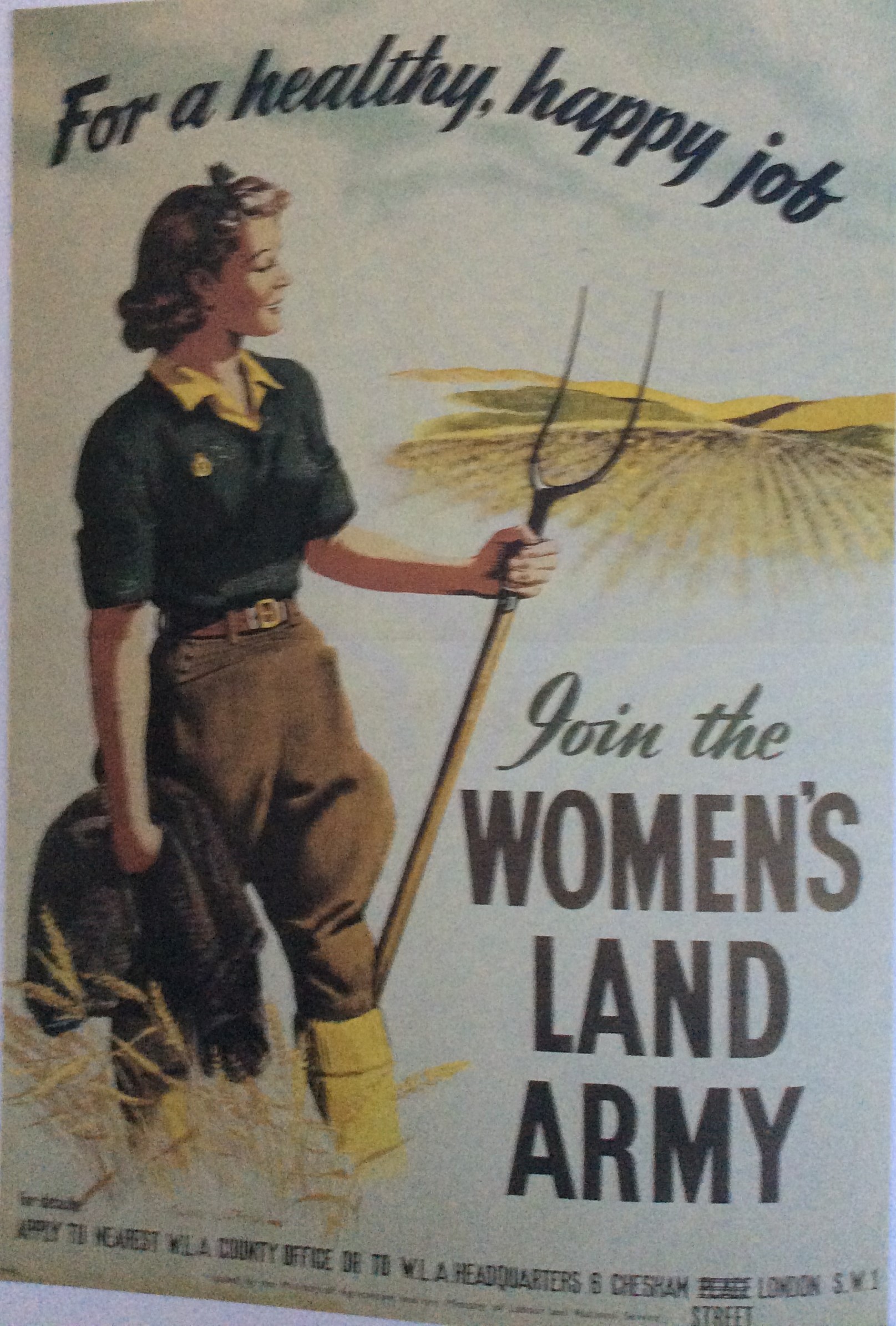 Women's Land Army Poster
